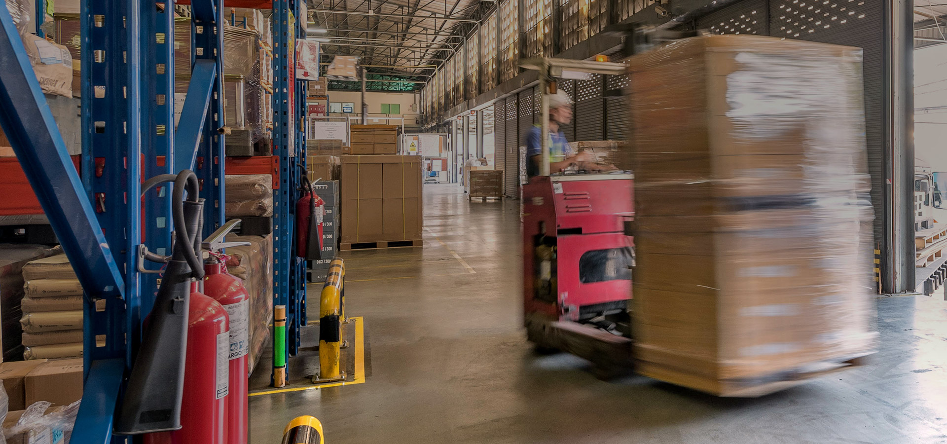 Warehouse shipping header